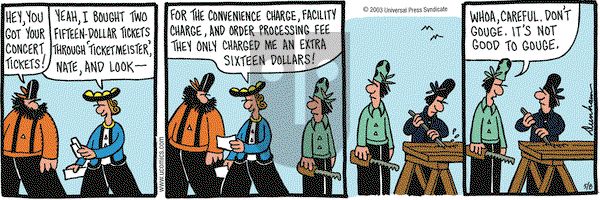 Overboard on Thursday May 8, 2003 Comic Strip