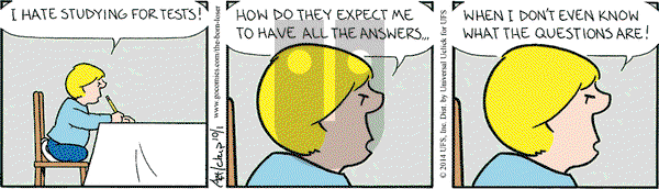 The Born Loser on Wednesday October 1, 2014 Comic Strip