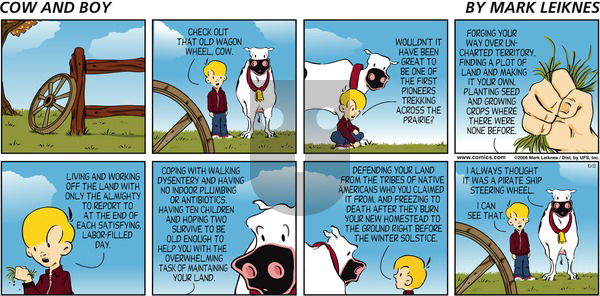 Cow and Boy Classics on Sunday October 22, 2006 Comic Strip