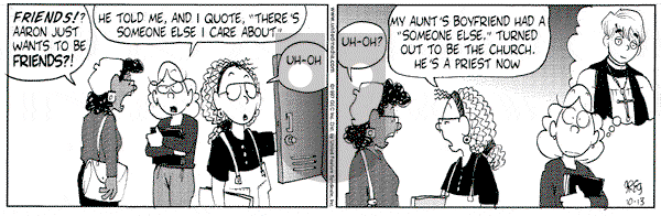 Luann on Monday October 13, 1997 Comic Strip