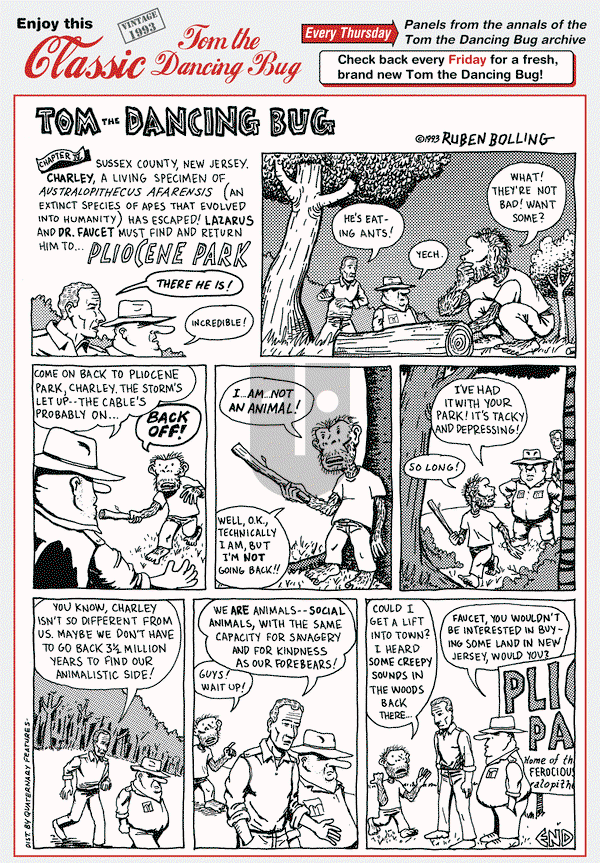 Tom the Dancing Bug on Thursday January 23, 2014 Comic Strip