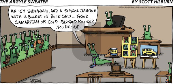 The Argyle Sweater on Sunday December 30, 2012 Comic Strip