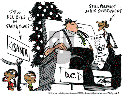 Henry Payne on Saturday December 24, 2011 Comic Strip