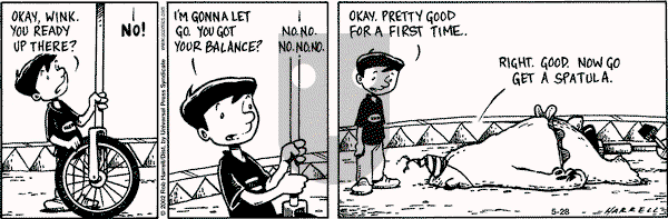 Big Top on Tuesday May 28, 2002 Comic Strip