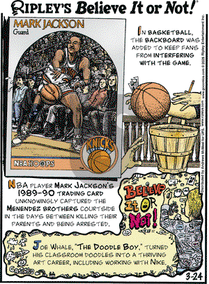 Ripley's Believe It or Not on Monday March 24, 2025 Comic Strip