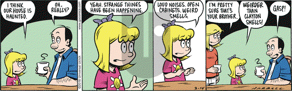 Adam@Home on Monday March 14, 2016 Comic Strip