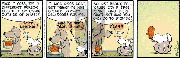 DeFlocked on Saturday June 25, 2011 Comic Strip
