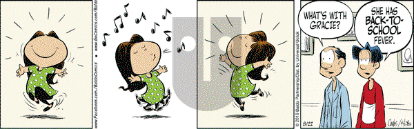 Baldo on Monday August 22, 2016 Comic Strip