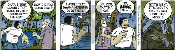 Alley Oop on Saturday April 13, 2019 Comic Strip