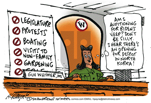 Henry Payne on Tuesday May 5, 2020 Comic Strip