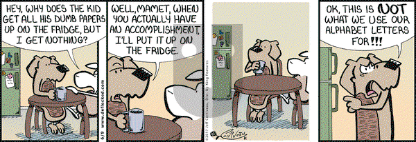 DeFlocked on Friday June 9, 2017 Comic Strip