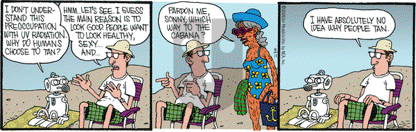Monty on Tuesday August 11, 2009 Comic Strip