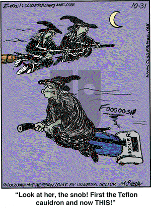 Close to Home on Wednesday October 31, 2012 Comic Strip