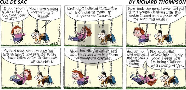 Cul de Sac on Sunday May 13, 2012 Comic Strip