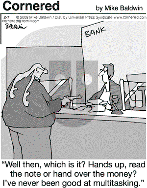 Cornered on Thursday February 7, 2008 Comic Strip