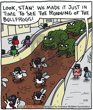 The Argyle Sweater on Wednesday March 20, 2019 Comic Strip