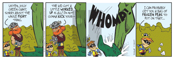 Ink Pen - Saturday November 24, 2007 Comic Strip