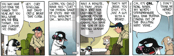 Get Fuzzy on Wednesday November 3, 2004 Comic Strip