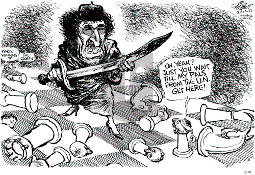 Pat Oliphant on Friday March 18, 2011 Comic Strip