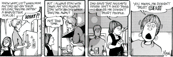 For Better or For Worse on Friday February 28, 1997 Comic Strip