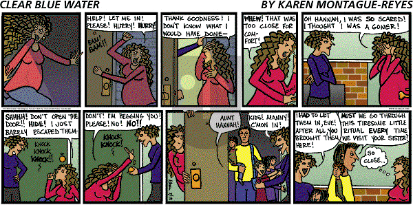 Clear Blue Water on Thursday July 22, 2004 Comic Strip