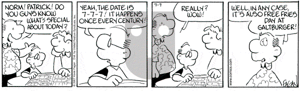 Drabble on Saturday July 7, 2007 Comic Strip