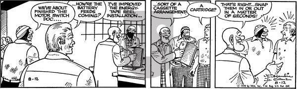 Alley Oop on Wednesday August 12, 1970 Comic Strip