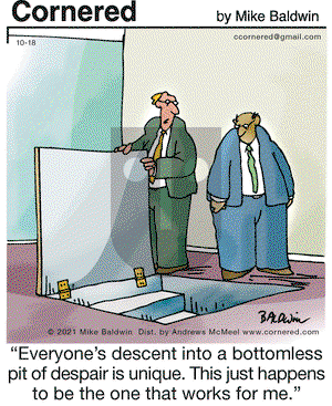 Cornered on Monday October 18, 2021 Comic Strip