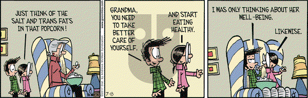 Grand Avenue on Saturday July 8, 2017 Comic Strip