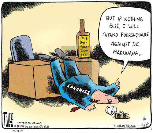Tom Toles on Friday December 12, 2014 Comic Strip