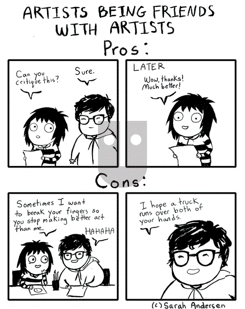 Sarah's Scribbles - Saturday January 4, 2014 Comic Strip