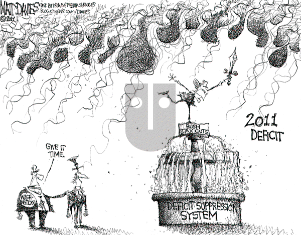 Matt Davies on Monday April 25, 2011 Comic Strip