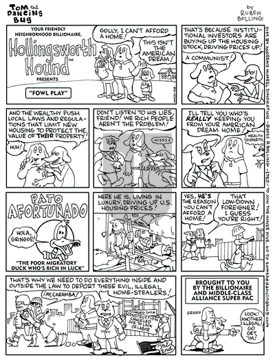 Tom the Dancing Bug on Monday November 24, 2025 Comic Strip