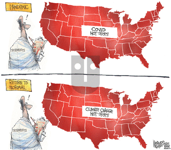 Matt Davies on Wednesday May 5, 2021 Comic Strip