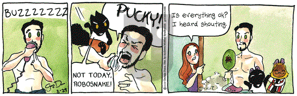 Breaking Cat News on Thursday August 29, 2019 Comic Strip