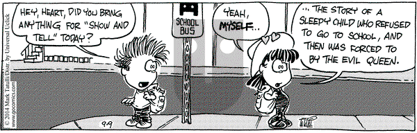 Heart of the City on Tuesday September 9, 2014 Comic Strip