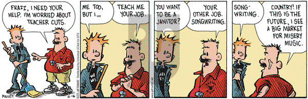 Frazz on Thursday June 16, 2011 Comic Strip