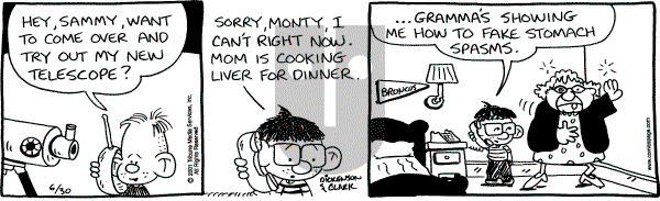 Lola on Saturday June 30, 2001 Comic Strip