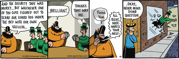 Overboard on Saturday March 7, 2015 Comic Strip