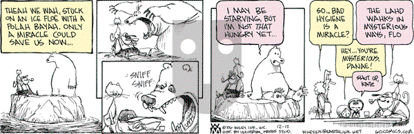 Non Sequitur on Tuesday December 12, 2006 Comic Strip