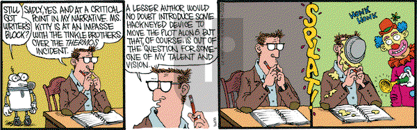 Monty on Friday August 3, 2012 Comic Strip