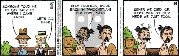 La Cucaracha on Wednesday August 7, 2019 Comic Strip