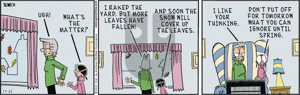 Grand Avenue on Saturday November 22, 2025 Comic Strip