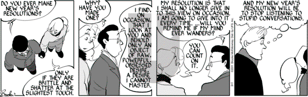 9 Chickweed Lane on Saturday January 1, 2011 Comic Strip