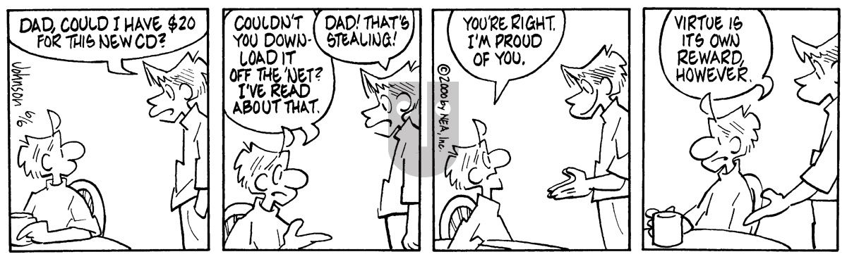 Arlo and Janis - Tuesday June 6, 2000 Comic Strip
