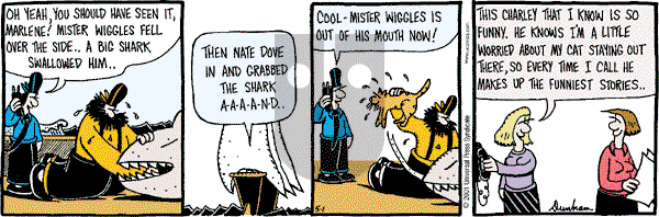 Overboard on Thursday May 3, 2001 Comic Strip