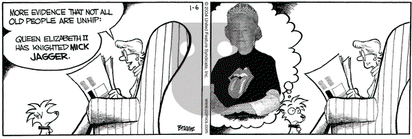 Grand Avenue on Tuesday January 6, 2004 Comic Strip
