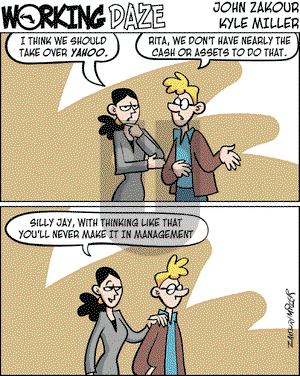 Working Daze on Tuesday March 11, 2008 Comic Strip
