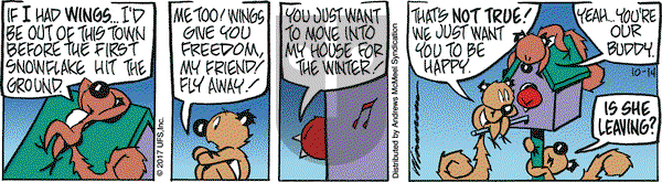 Rose is Rose on Saturday October 14, 2017 Comic Strip
