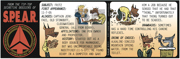 Ink Pen - Saturday February 5, 2011 Comic Strip
